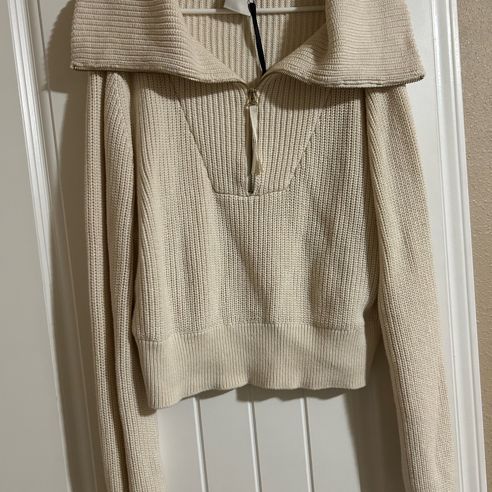 Varley Mentone Knit Half Zip Pullover